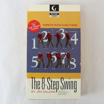 Der 8-Schritt Schwung Von Jim McLean VHS 1997 Golf Channel Akademie - Bild 1 von 4