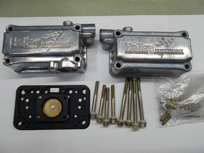 Kit de cuenco de combustible de repuesto Holley, cuencos brillantes primarios y secundarios 4160 carbohidratos Foto 1 de 4