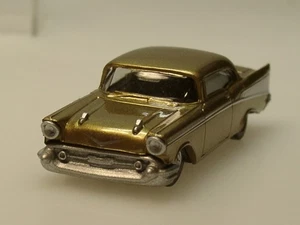 Praline Chevrolet Bel Air, 1957, gold-met. - 1:87 - ualt - Bild 1 von 5