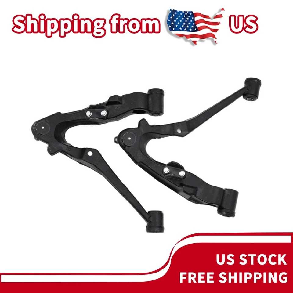 Lower Control Arms with Ball Joints For 2001 2002-2010 GMC Sierra 2500 HD - Imagem 1 de 4
