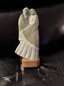 TIM WASHBURN SKULPTUR STATUE NAVAJO INDIANER SANTA FE - Bild 1 von 5