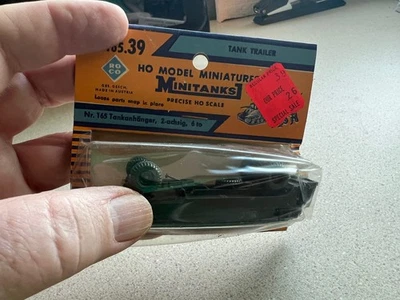 Roco Minitanks - 1/87 - Remolque cisterna Z-165 - Paquete dañado, remolque está bien Foto 1 de 4
