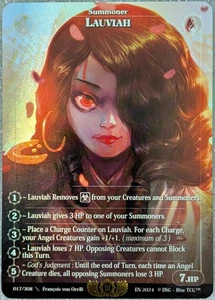 Lauviah Portrait Foil - Set Bêta - 017/308 - Carte RISE TCG Officielle Anglaise - Picture 1 of 1