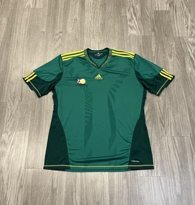Südafrika Trikot Herren XL grün gelb Fußball Adidas ClimaCool WM 2010 - Bild 1 von 11