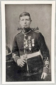 VINTAGE PHOTO WILLIAM NORMAN VC VICTORIA CROSS MEDAL CRIMEAN UMBEYLA CAMPAIGN - Picture 1 of 2
