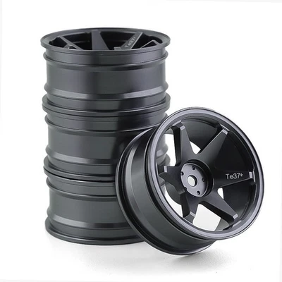 ​Kyosho 1/10 Scale Realistic Metal Drift Wheels Set - for Yokomo/Sakura D5 - Image 1 of 4