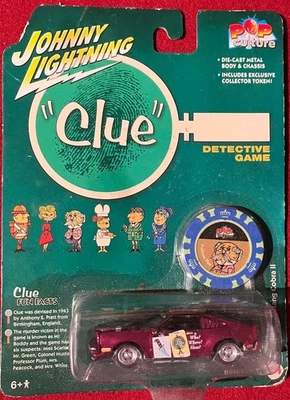 JOHNNY LIGHTNING CLUE 1978 FORD MUSTANG COBRA II #3. SEE COMBINED OFFERS! - Image 1 of 2