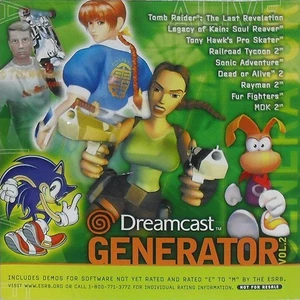 Dreamcast Generator Volume 2 For Sega Dreamcast Game Only 1E - Picture 1 of 3