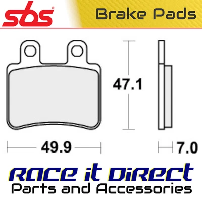 Brake Pads for YAMAHA XT 125 R 2005-2006 Front Street SBS - Image 1 of 4