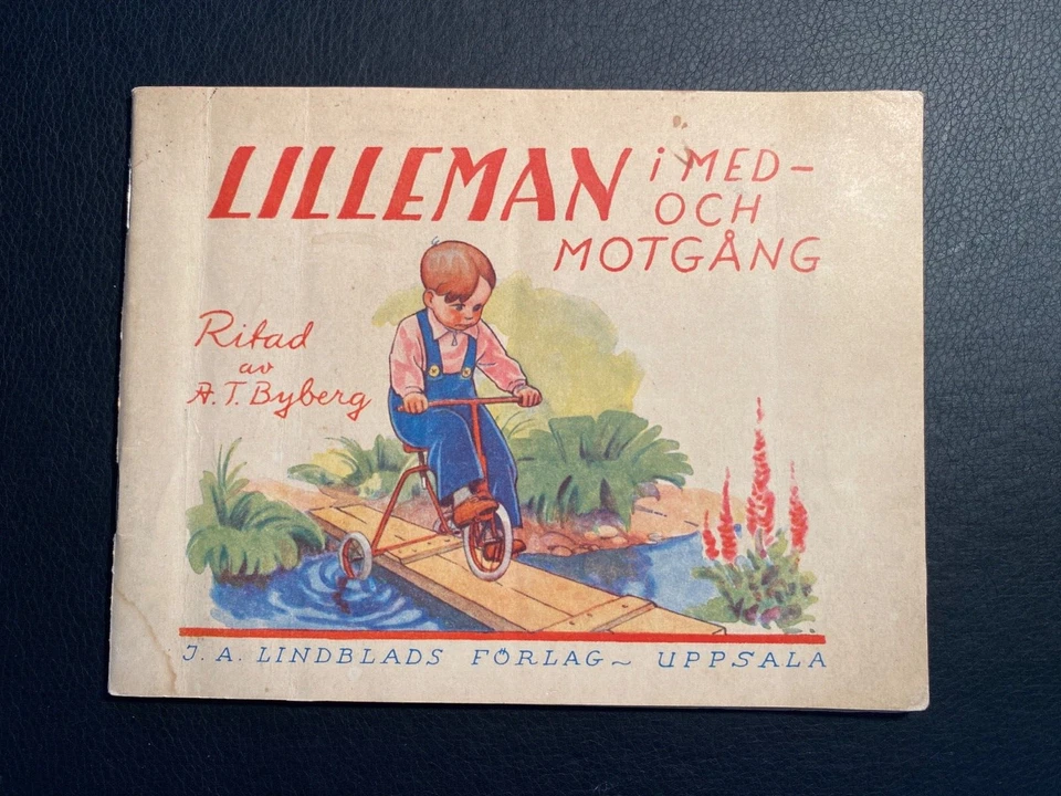 1949 Vintage Children's Book LILLEMAN IMED-OCH MOTGANG - Image 1 of 4