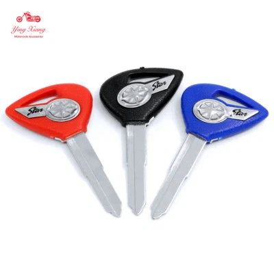 Llave en blanco sin cortar apta para Yamaha YZF R1 R6 R15 FZ1 FZ6 XJR1300 XJ6 MT09 Tmax Foto 1 de 4