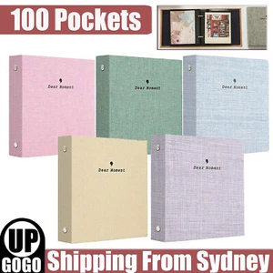 100 Pockets Instant Photo Album Picture Book Case for Fujifilm Instax Mini Films - Picture 1 of 16
