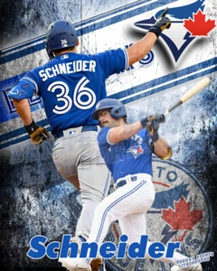 Toronto Blue Jays Lithograph print of Davis Schneider 2023 - Picture 1 of 1