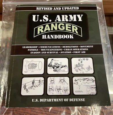 US Army Ranger Handbook - Revised New Edition - DoD  - Image 1 of 4