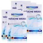Heitmann Wsche Weiss 50g - Waschmittelzusatz, beseitigt Vergilbungen (5er Pack)