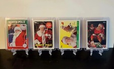 (4) 2023 Topps Holiday Santa Claus Archives SA-1975,1969,1955,2023 SSP 1:161 
