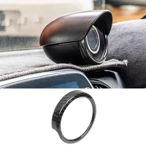 Real Carbon Fiber Dashboard Tachometer Ring Cover For Fiat Abarth 595 2012-2023 - Picture 1 of 5