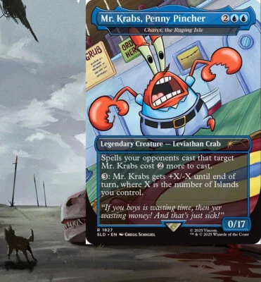 Charix, the Raging Isle Commander Deck SEA CREATURES MTG Ready-to-Play Mr. Krabs - Image 1 of 4