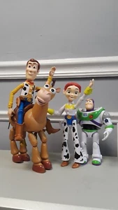 Disney Pixar Toy Story 8-9" Figures Woody Jessie Bullseye & Talking Buzz 2017-18 - Picture 1 of 24