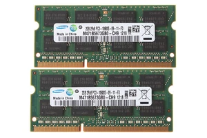 4GB Samsung Kits 2pcs 2GB 2RX8 DDR3 1333MHz PC3-10600S^204PIN SO-DIMM Laptop RAM - Picture 1 of 8