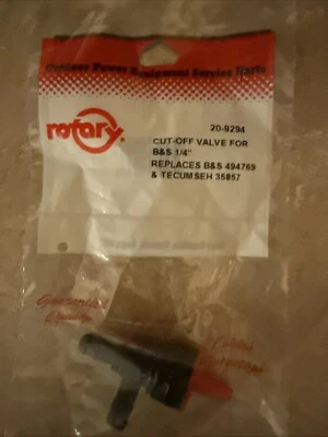 Válvula de corte giratoria 20-9294 (Briggs And Stratton 494769 / Tecumseh 35857) Foto 1 de 2