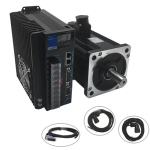 1~3.8KW AC Servo Motor Driver Pulse Kit 2500RPM 21Bit Absolute Magnetic Encoder - Picture 1 of 22