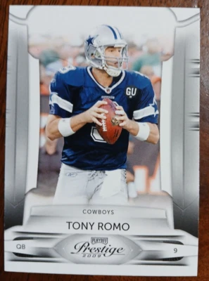 2009 Playoff Prestige #27 Tony Romo - Image 1 of 2