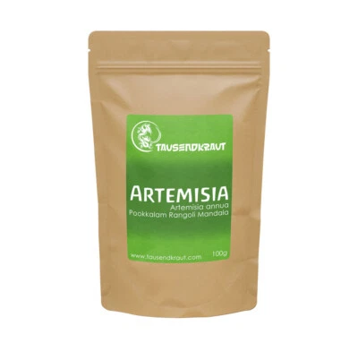 TAUSENDKRAUT FÜR MEHR LEBENSQUALITÄT! Artemisia annua Pulver aus kontrolliert biologischen Anbau Einjähriger Beifuß