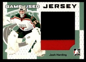 2006-07 ITG Heroes and Prospects Gold #GUJ15 Josh Harding Jersey */10 (re101664)