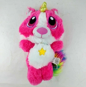 Fiesta Mystic Puppycorn Plush 11.5" Pink Stuffed Unicorn Plush Dog Rainbow Tail - Picture 1 of 5