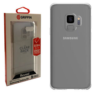 Griffin Reveal Protective Slim Rear Case for Samsung Galaxy S9 Transparent Clear