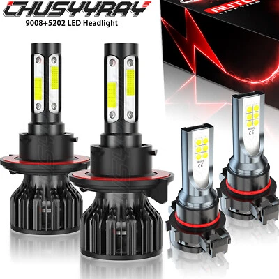 Combo faros LED bombillas antiniebla Chusyray para Dodge Caliber 2010 2011 2012 Foto 1 de 4