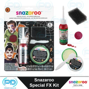 Snazaroo Kit effetti speciali viso e corpo professionale, Kit FX - Halloween - Foto 1 di 14