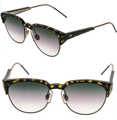 CHRISTIAN DIOR SPECTRAL Brown Havana Purple Fashion Sunglasses DIORSPECTRAL - Image 1 of 4