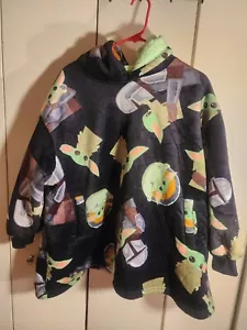 Star Wars Disney Baby Yoda Oversized Teddy Jacket Pockets Size OS - Picture 1 of 3