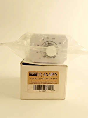 1 - NOS - Dayton 6X605N Time Delay Relay  301446-197 - Image 1 of 4