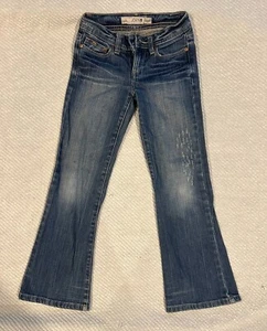JOE'S Girls Denim Jeans Embroidered Pockets Size 7 - Picture 1 of 2