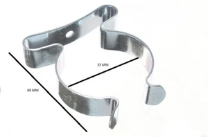 Herramienta Almacenamiento Presillas Terry 3.8cm 38mm BZP Paquete De 10 - Imagen 1 de 1