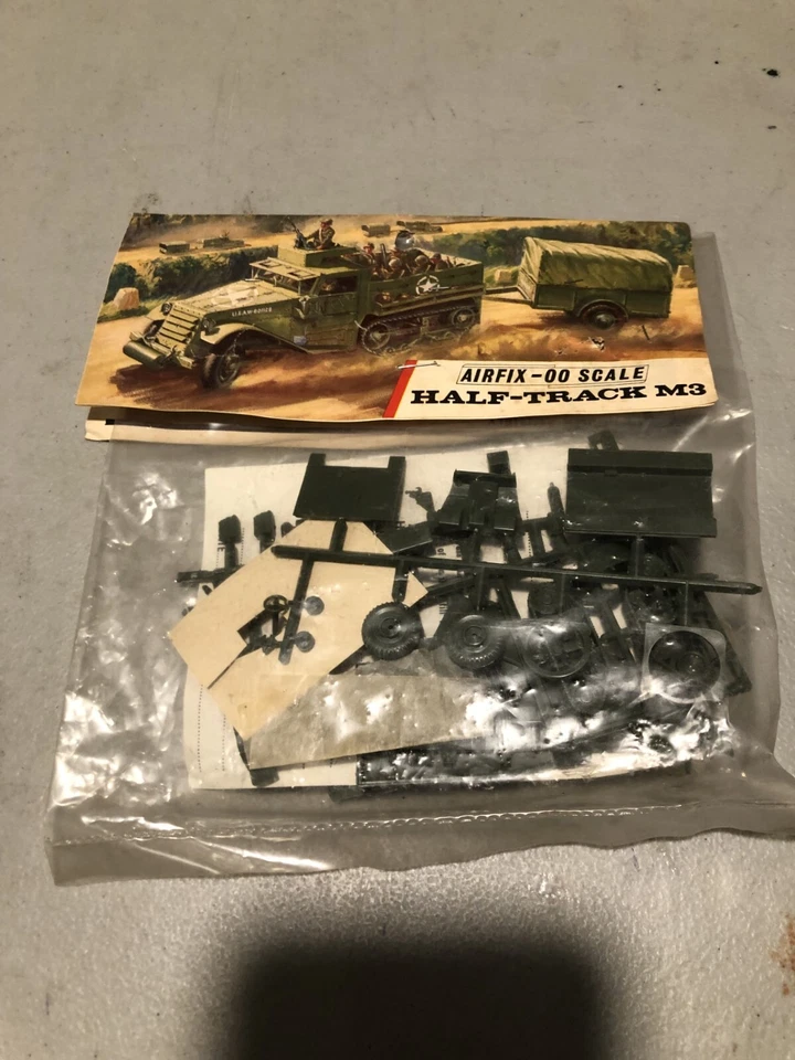 Airfix ho/oo scale M3 Halftrack kit - Image 1 of 1