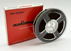 NOS Audiotape Reel To Reel 600 Ft NEW Tape Type 633-T Blank Media - Picture 1 of 3