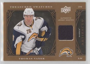 2009-10 Upper Deck Artifacts Treasured Swatches Retail Thomas Vanek #TSR-TV