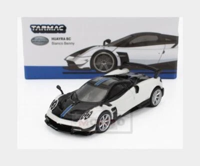 1:64 TARMAC Pagani Huayra Bc 2016 White Black T64G-TL014-WH - Immagine 1 di 2