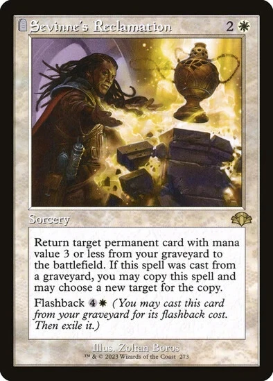 Sevinne's Reclamation - Retro Frame (DMR) Dominaria Remastered - NM - Image 1 of 1