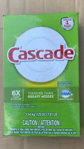 Cascade Fresh Scent Dishwasher Detergent 125 Oz 1 Box 6X Power