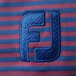 FootJoy PGA Pink-Blue Striped Olde FL Polo (XXL) NICE ⛳️ - Picture 1 of 12