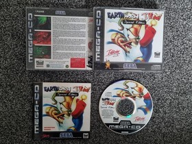 Earthworm Jim Special Edition for Sega Mega CD Rare & Complete In VGC