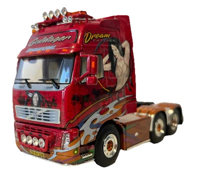 WSI 1/50 9762 Guldager Dream Catcher Volvo FH Globetrotter XL Diecast Truck Cab Foto 1 de 4