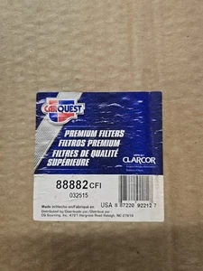 Carquest 88882 Air Filter Replaces CA6512 46882 A84433 LAF695 AF797 AF1969 - Picture 1 of 5