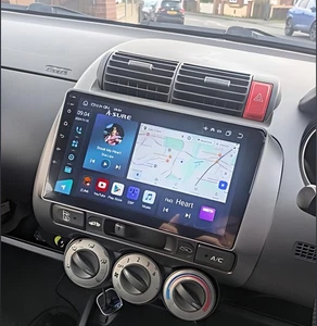 Android 14 Autoradio 2+32GB Navi GPS RDS für Honda Jazz II GD GE2 GE3 2001-2008 - Bild 1 von 11