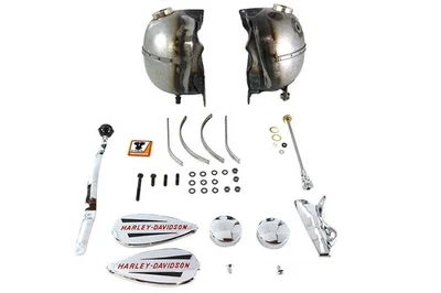 Fat Bob 3.5 Gallon Gas Tank Kit for EL 1940-1946 Harley Davidson motorcycles - Image 1 of 4